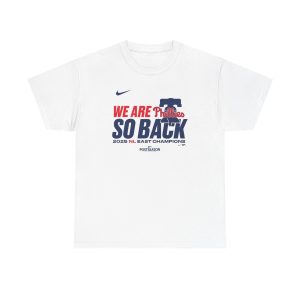 Phillies Back To Back 2025 NL East Champions Shirt