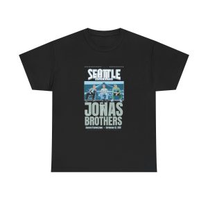 Jonas Brothers Seattle Washington Climate Pledge Arena Tour Shirt