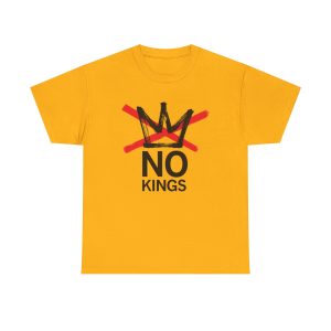 No Kings Yellow Shirt
