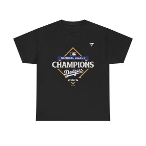 Los Angeles Dodgers 2025 National League Champions Locker Room shirt