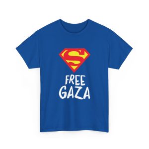 Superman Mario Ferri Free Gaza Shirt