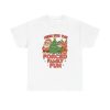 Here For The Forced Family Fun Santa Elf Reindeer Christmas T Shirt