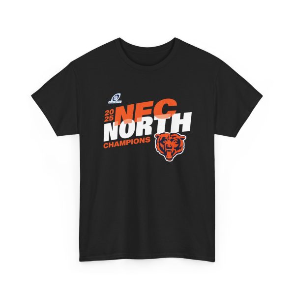 Chicago Bears 2025 NFC North Division Champions Conquer T-Shirts