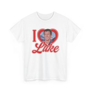 Dua Lipa Callum Turner I Heart Luke Shirt