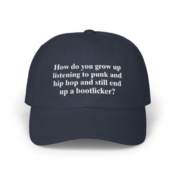 How Do You Grow Up Listening to Punk and Hip Hop and Still End Up a Bootlicker Hat