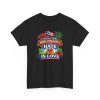 The Only Thing More Powerful Than Hate Is Love Shirt | Bad Bunny Halftime Message Tee