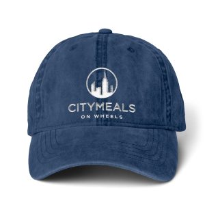 Jennifer Lawrence Wearing Citymeals on Wheels Hat