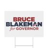 Bruce Blakeman For New York Governor 2026 Yard Sign