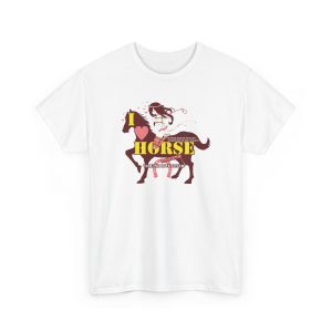 I Love Horse Humped Hard By Stallion Japanese Shirt
