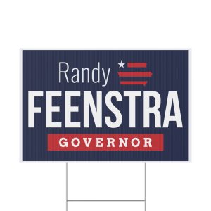 Randy Feenstra for Governor Yard Sign
