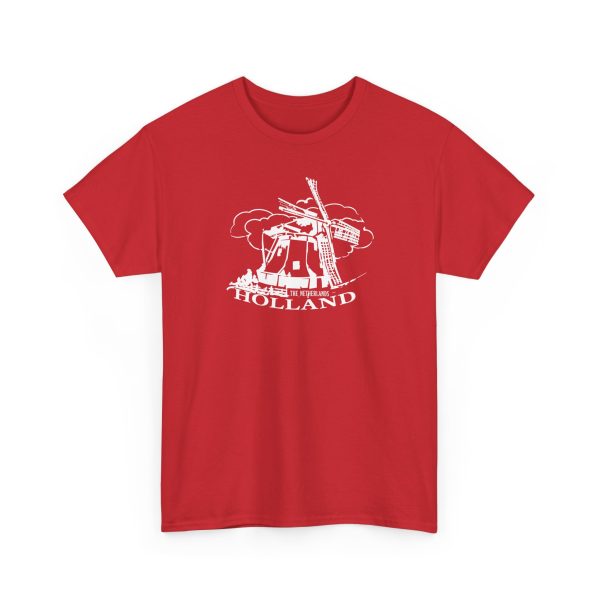 Jaafar Jackson Holland Windmill Red Shirt