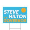 Steve Hilton for Governor Yard Sign