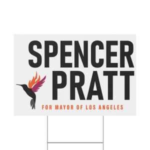 Pratt for Mayor Yard Sign