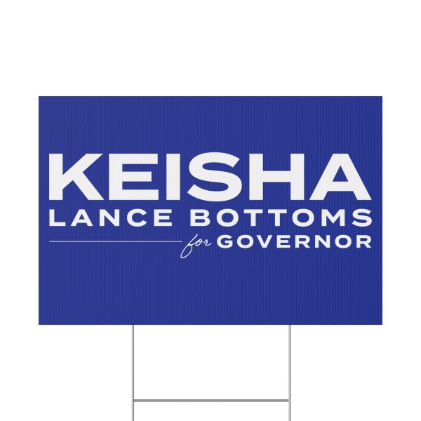 Keisha Lance Bottoms for Governor Yard Sign