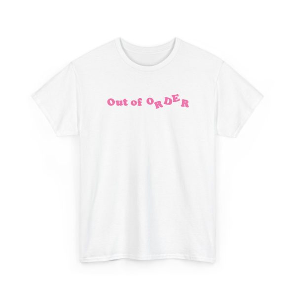 Adwoa Aboah Wearing Out of Order T-shirt