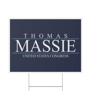 Thomas Massie for Congress Yard Sign