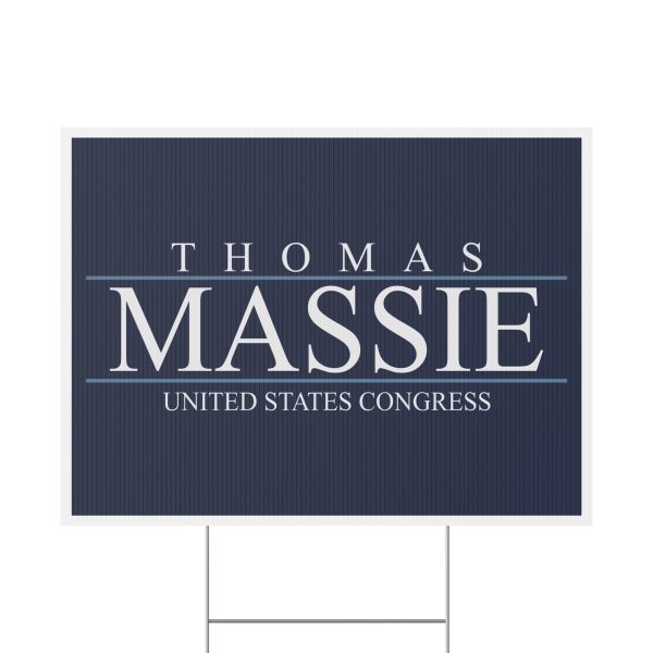 Thomas Massie for Congress Yard Sign