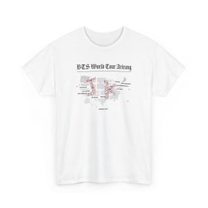 Jungkook BTS World Tour Arirang JK Shirt 2026 In Stanford