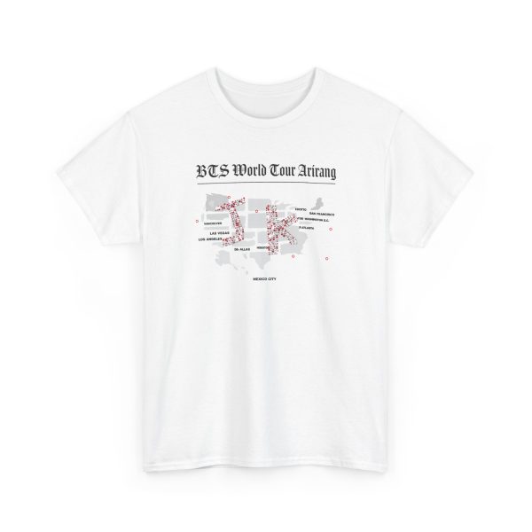 Jungkook BTS World Tour Arirang JK Shirt 2026 In Stanford