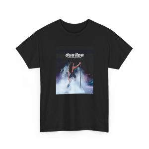 Dua Lipa Print Round Neck Shirt