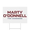 Marty O'Donnell for Congress Yard Sign