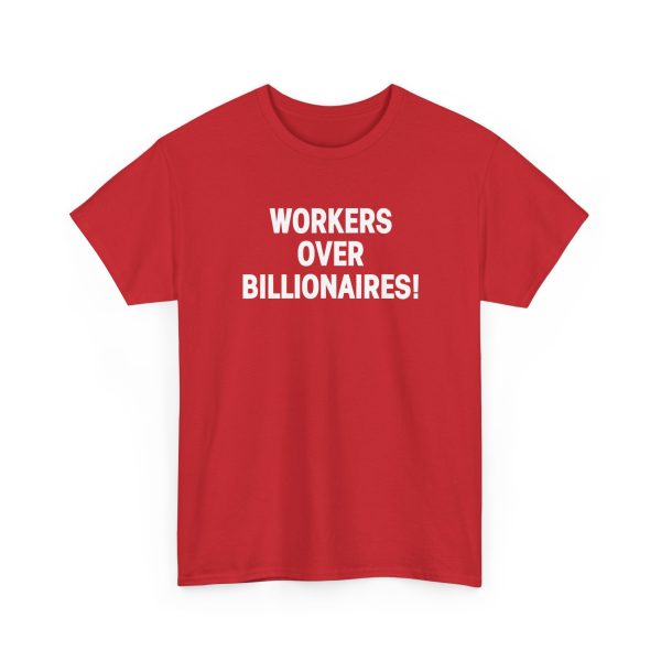Workers Over Billionaires May Day Shirt