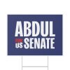 Abdul For US Senate - Stacked Yard Sign