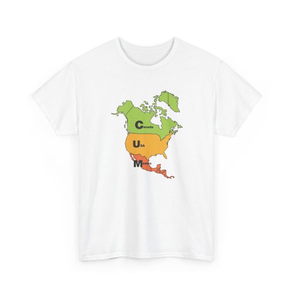 Cum Map Canada USA and Mexico Shirt