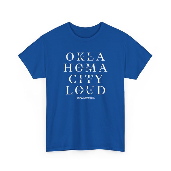 2026 Oklahoma City Thunder Western Conference Finals Game 1 Playoff Loud Shirt