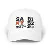 SA 81 NY 52 3rd Quarter Scoreboard Dad Hat